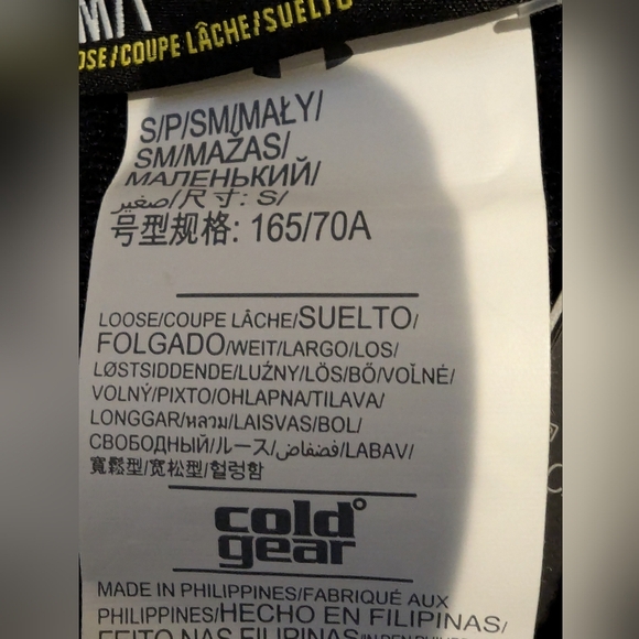 Under Armour ColdGear Tapered Athletic Pants, Black Mens Size Small New! - Picture 3 of 14